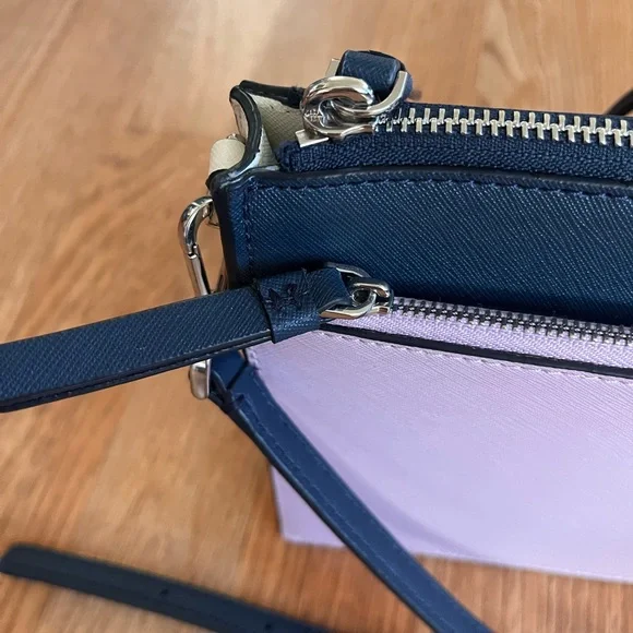 Kate Spade Purple and Dark Blue Crossbody Bag - Picture 4 of 11